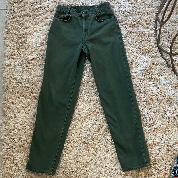 Levi's 550 Vintage Jeans in Dark Green - Picture 1 of 8